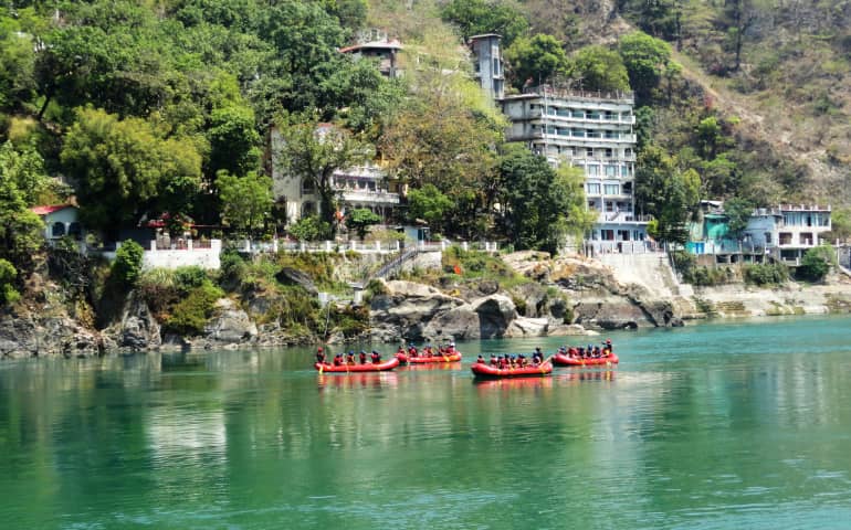 River Rafting in Rishikesh