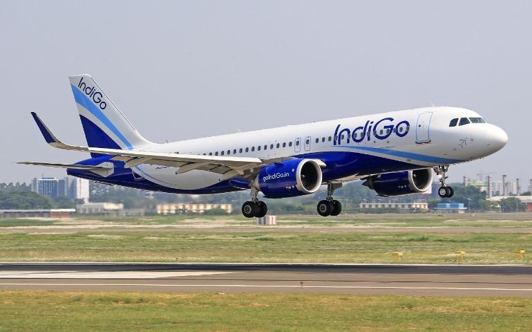 IndiGo plane taking off from an airport runway during the day.
Image Credit: Jeffry Surianto/Pexels