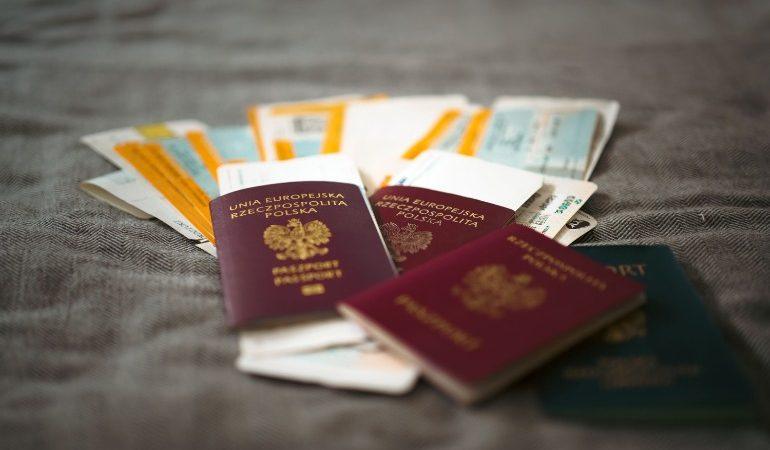 Close-up of Polish passports and travel tickets
Image Credit: Jakub Zerdzicki/Pexels