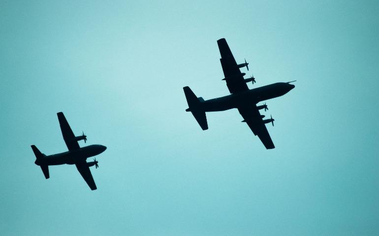 Airplanes flying in formation against a clear sky 
Image Credit: Miguel Á. Padriñán/Pexels