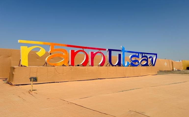 Rann Utsav sign 
