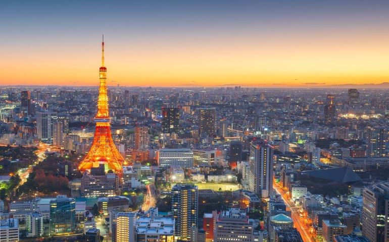 Cityscape of Tokyo, Japan