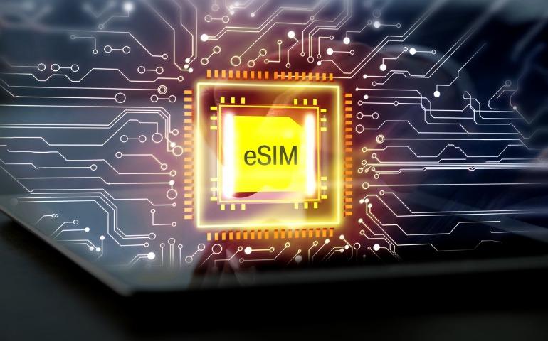 Illustration of a virtual sim