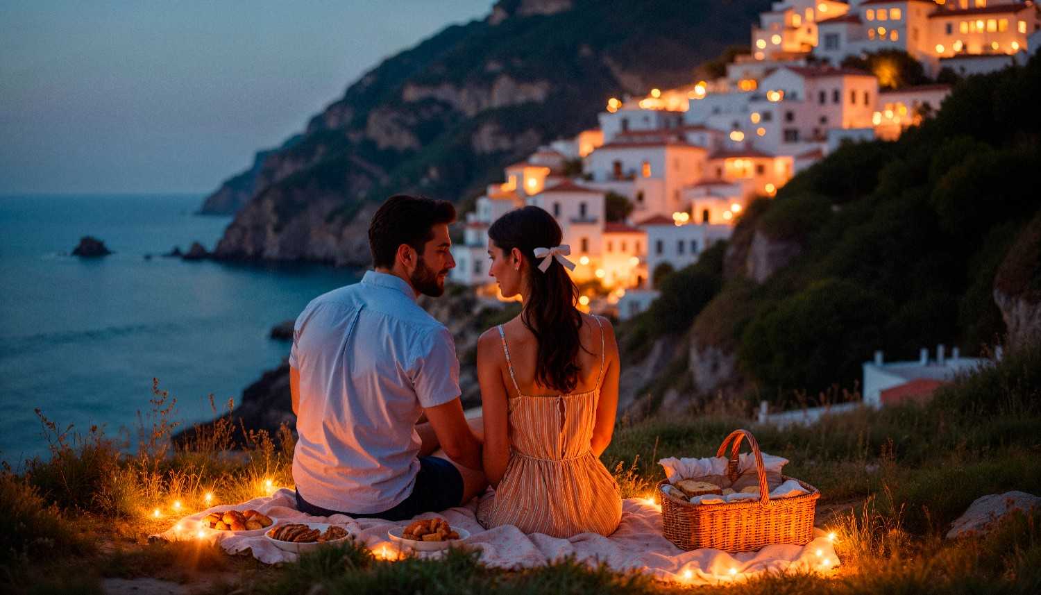 Couple enjoying a luxury holiday experience