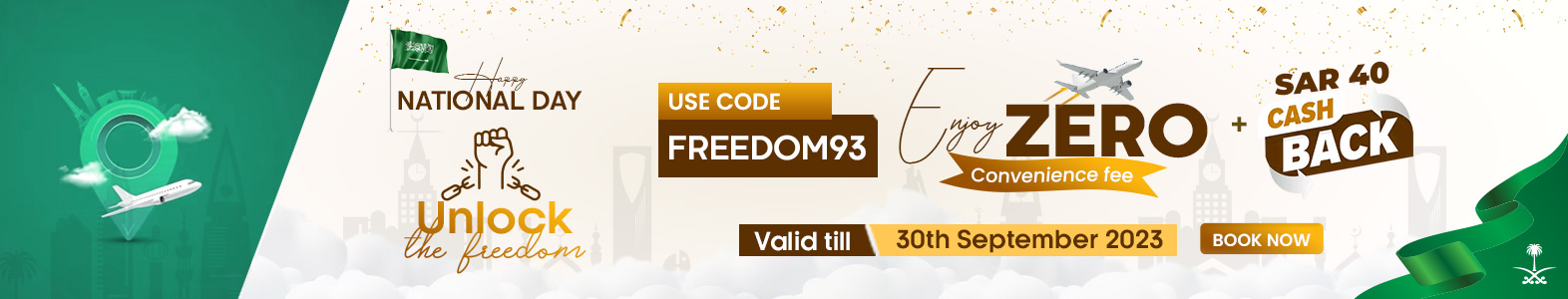 SAUDI NATIONAL DAY FLIGHTS OFFER